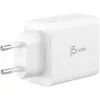 Зарядний пристрій J5create 1xUSB + 2xUSB-C 65W GaN QC3.0/PD/PPS (JUP3365E-EN) зображення 3