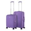 Набор чемоданов 2E Aero (M+S), лавандові (2E-SPP-AERO-SET2-LV)