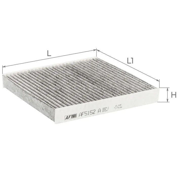 Фільтр салону ALPHA FILTER AF5152a