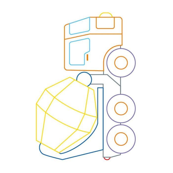 Книга Розмальовка з підказкою. Великі машини Ранок (9789667513887) изображение 3