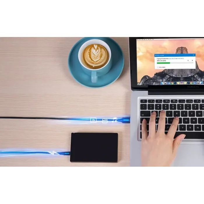 Дата кабель USB 2.0 AM to Mini 5P 0.5m black Vention (COMBD) зображення 3