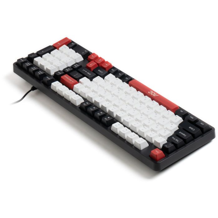 Клавиатура AOC GK116H1 LED USB UA White/Red/Black (GK116H1/97) изображение 5