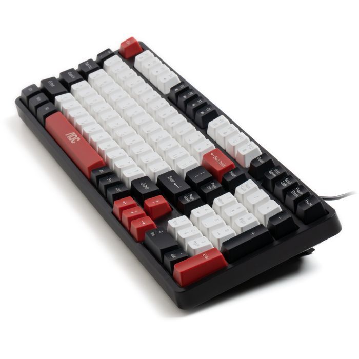 Клавиатура AOC GK116H1 LED USB UA White/Red/Black (GK116H1/97) изображение 7