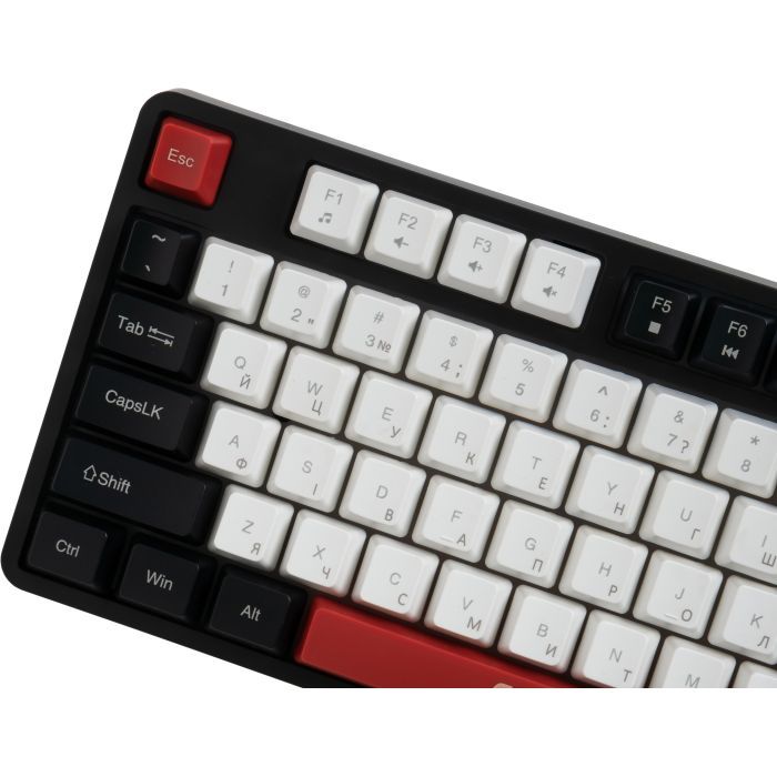 Клавиатура AOC GK116H1 LED USB UA White/Red/Black (GK116H1/97) изображение 9