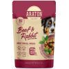 Влажный корм для собак ARATON Adult with Beef and Rabbit 85 г (ART47933)