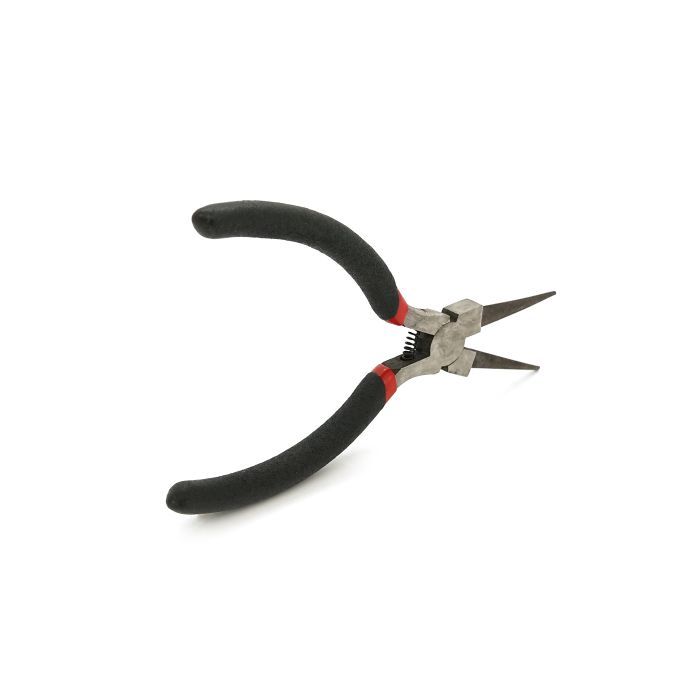 Плоскогубцы Voltronic круглогубцы, черные ручки, 130х25, 80гр (YT-CD125х30) изображение 2