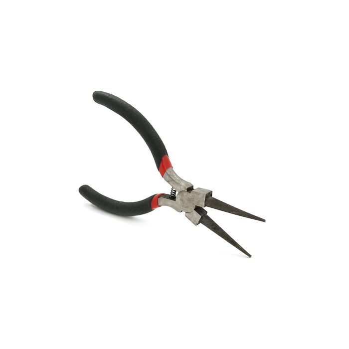 Плоскогубцы Voltronic круглогубцы, черные ручки, 130х25, 80гр (YT-CD125х30) изображение 3