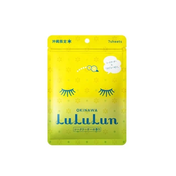Маска для лица Lululun Premium Face Mask Okinawa Citrus 7 шт (4582305065770) изображение 2