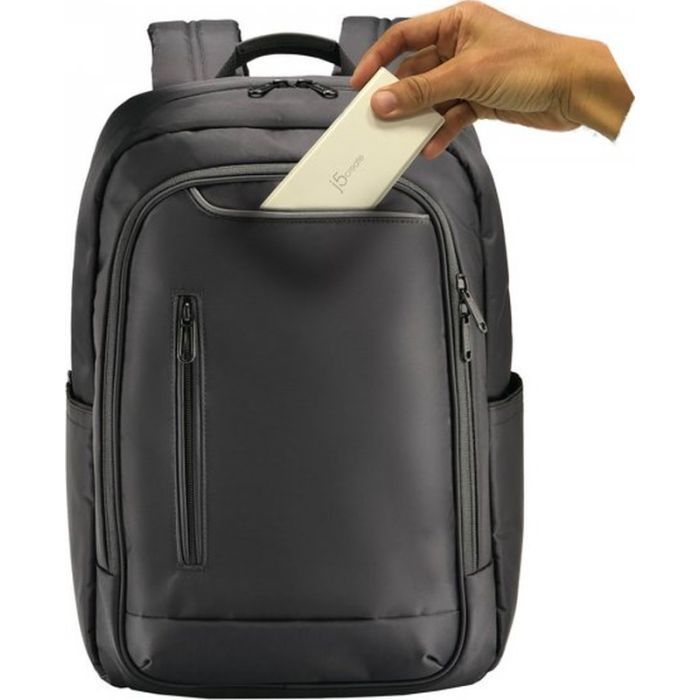 Порт-реплікатор J5create Dock-Station USB-C 6-in-1 (HDMI/PD/USB-A/USB-C/LAN) (JCD381-N) зображення 7