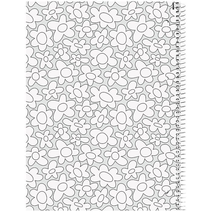 Книга записная Brunnen Колледж-блок А4 Premium Happy Hippie, линия 80 листов (10-679 27 422) изображение 3