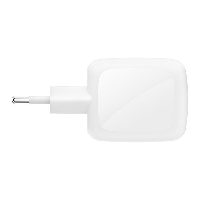 Зарядное устройство Belkin 2xUSB-C PD67W GaN PPS + cable USB-C to USB-C 2.0m white (WCH020KQ2MWH-B6) изображение 4