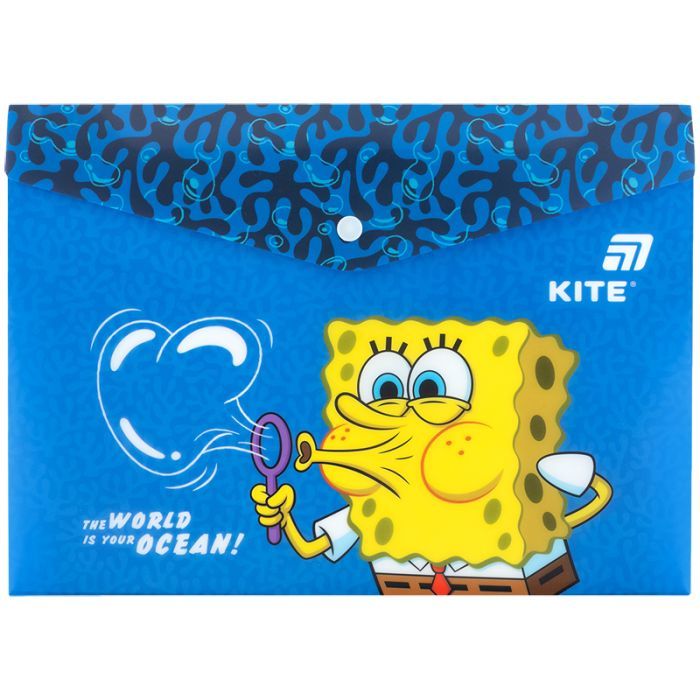 Папка - куточок Kite А4 SpongeBob SquarePants (SB25-244)