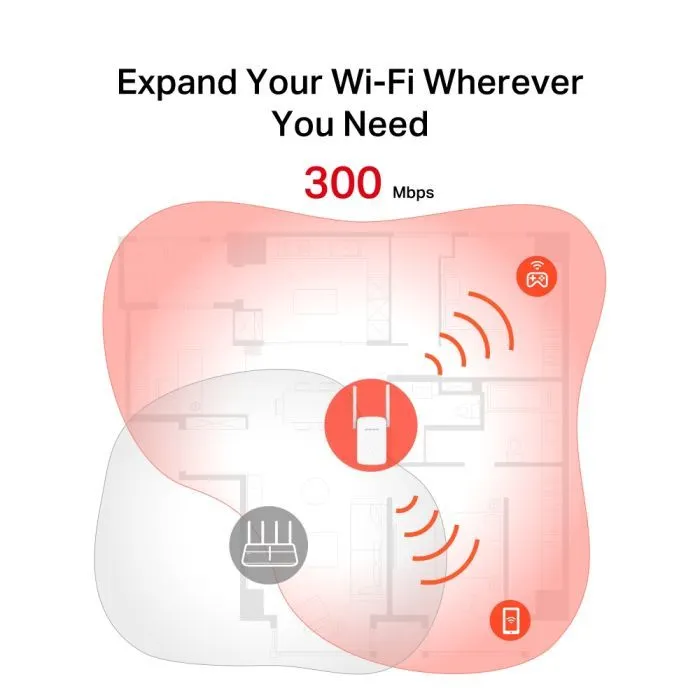 Ретранслятор Mercusys ME12 зображення 5