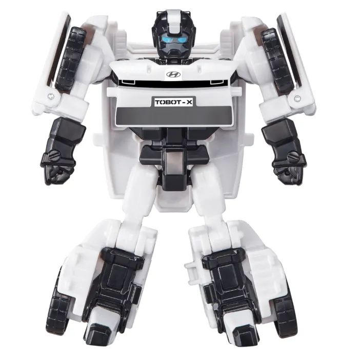 Трансформер Tobot мини S5 ТОБОТ X белый + ТОБОТ Y серый (301166) изображение 2