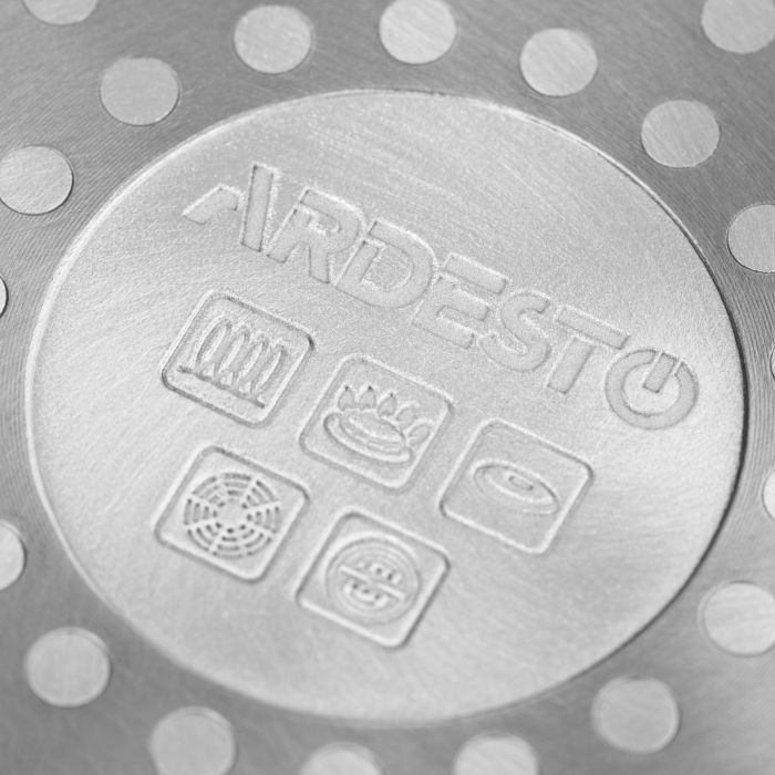 Кастрюля Ardesto Gemini Bari, 2.5л, алюміній, чорний (AR1925AC) изображение 8