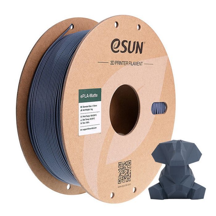 Пластик для 3D-принтера eSUN ePLA-Matte 1кг, 1.75мм, orange (EPLA-MATTE-P175T1) изображение 2