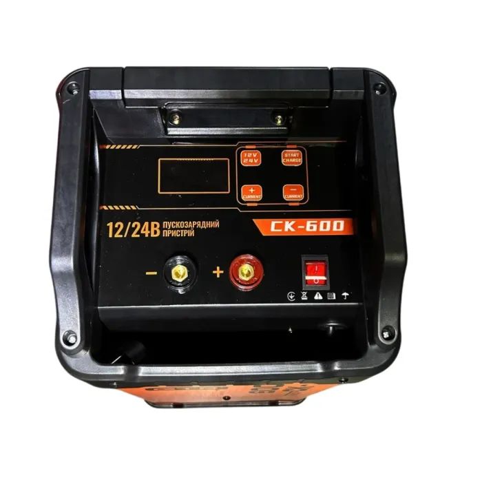 Пуско зарядний пристрій GTM інверторний CK-600 12/24В 30-2000Ah, пуск.струм-400A (CK-600) зображення 3