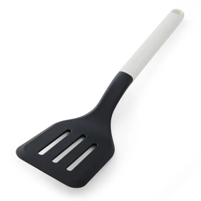 Лопатка кухонна KitchenAid Classic з прорізами 34 см білий (KHA002OHPNG) зображення 2