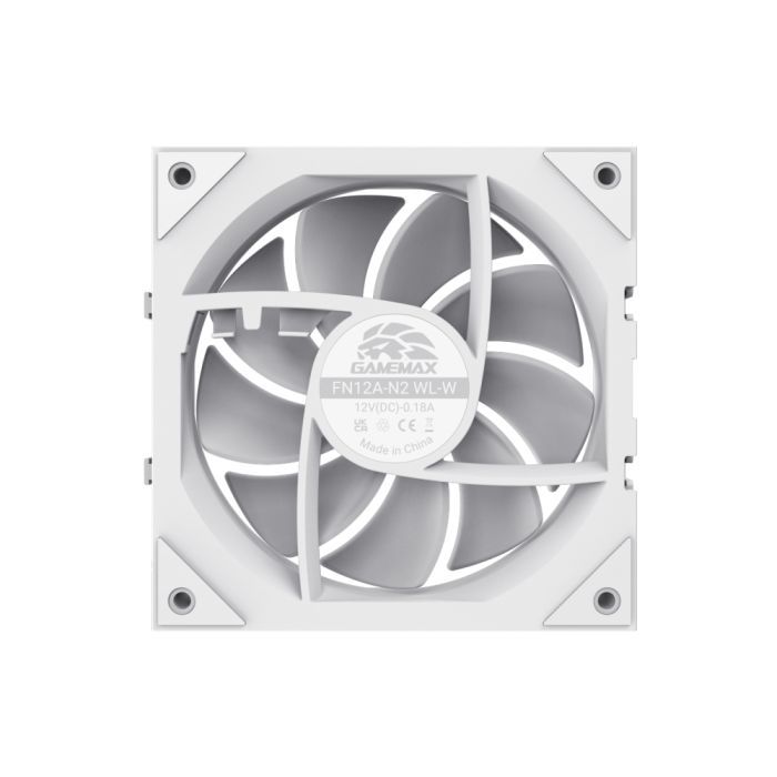 Кулер до корпусу Gamemax FN12A-N2 WL-W зображення 7