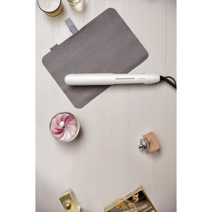 Выпрямитель для волос Philips 5000 Series, темп.режимов-12, 120230 °C, кераміка, білий (BHS515/00) изображение 5