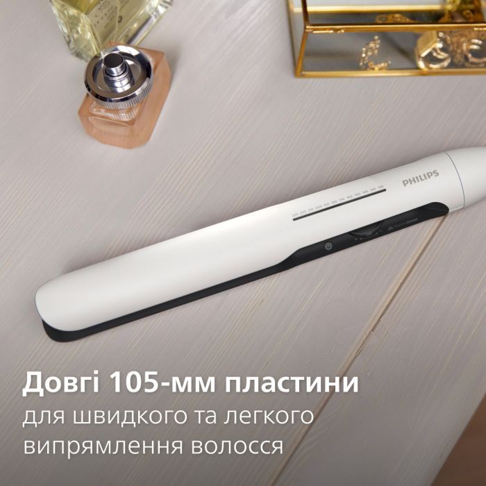 Выпрямитель для волос Philips 5000 Series, темп.режимов-12, 120230 °C, кераміка, білий (BHS515/00) изображение 8