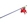 Игрушка для кошек "FOX" Удочка-дразнилка "Краб с перьями" (5901436131366)