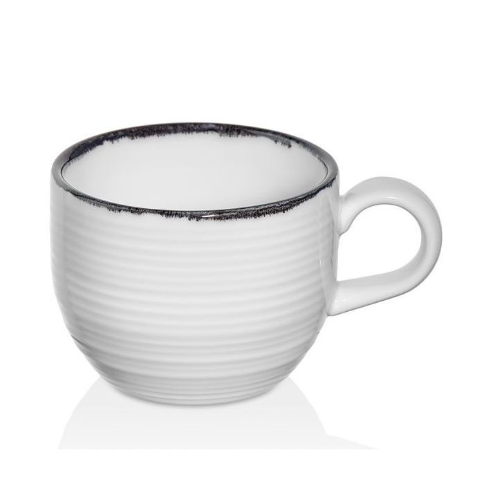 Чашка By Bone серія "Helix" декор "Black" 220 мл (HL-BLA-01-CF)