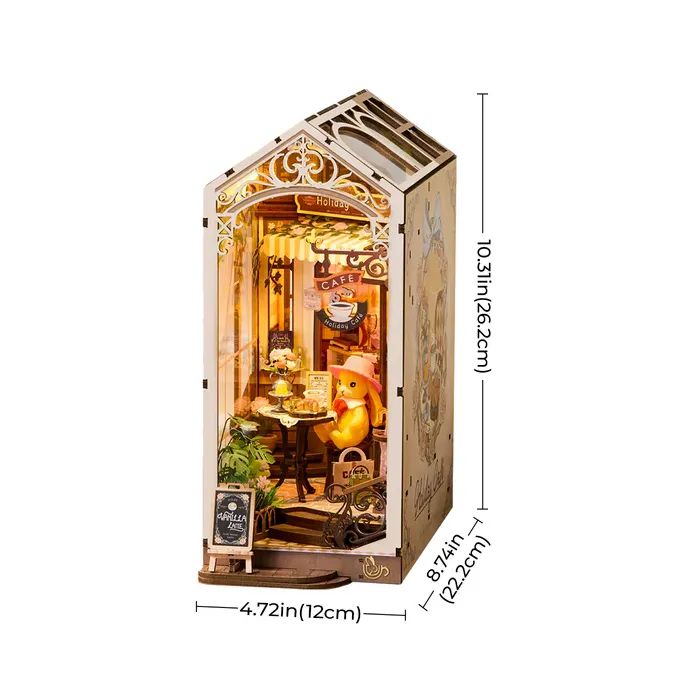 Конструктор Robotime Rolife деревянній 3D Праздничное кафе (TGB15) изображение 2
