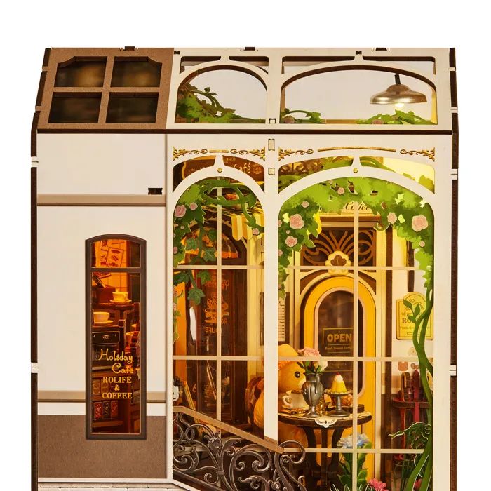 Конструктор Robotime Rolife деревянній 3D Праздничное кафе (TGB15) изображение 6