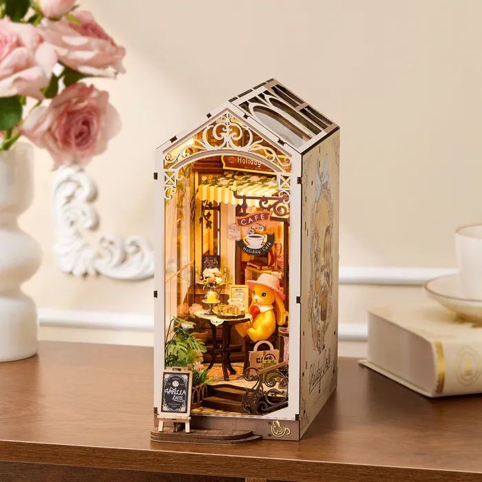 Конструктор Robotime Rolife деревянній 3D Праздничное кафе (TGB15) изображение 7