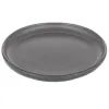 Тарілка Ardesto Lazio, 20.5см, кераміка, сірий темний (AR1620DG)