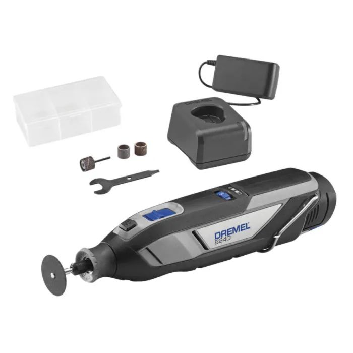 Гравер Dremel 8240-5 12V, 1х2Ah, 5000-35000об/мин, ЗУ, 0.66кг (F.013.824.0JA)