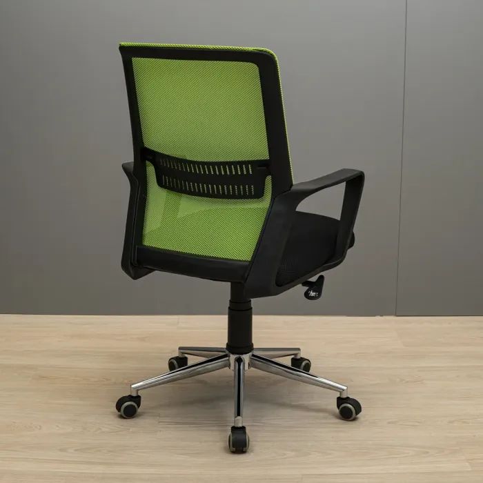 Офисное кресло Richman Фрайдей Хром М-1 (Tilt) Сетка черная+зеленая (R00000056031) изображение 4