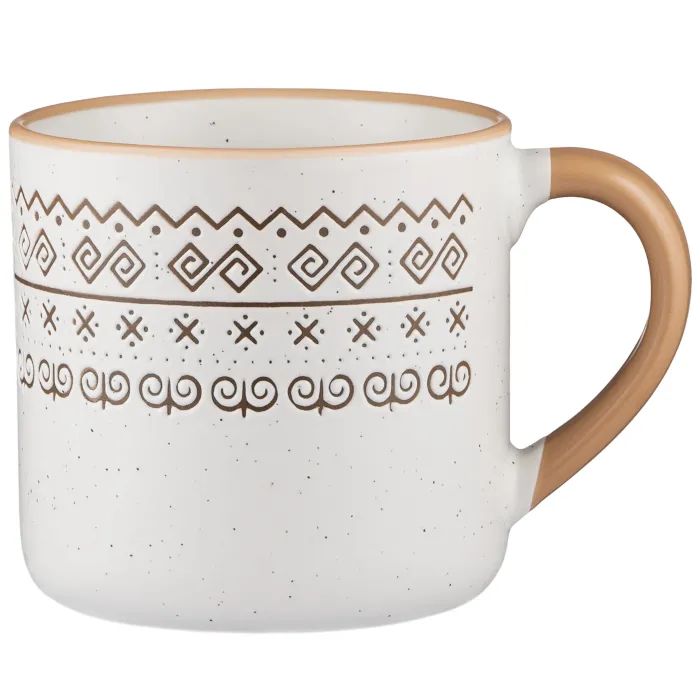 Чашка Ardesto Ettore, 380мл, кераміка, білий (AR3029B)