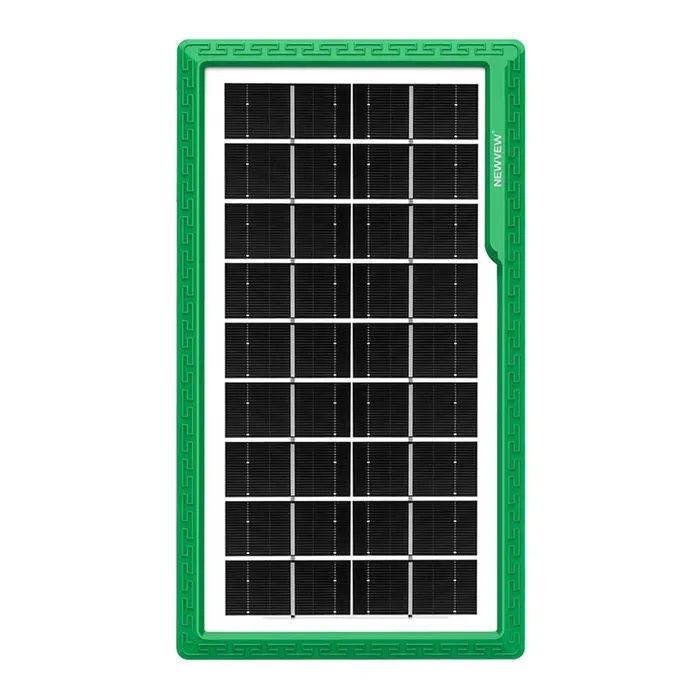 Фонарь NEWVEW з вентилятором комплект NV-T255 Solar Panel 4500mAh (NWVW-NV-T255-GN) изображение 4
