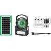 Фонарь NEWVEW з вентилятором комплект NV-T255 Solar Panel 4500mAh (NWVW-NV-T255-GN)
