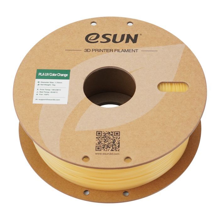 Пластик для 3D-принтера eSUN PLA UV 1,75mm 1kg Red (PLA-UV CC175UV-R1P1) изображение 3