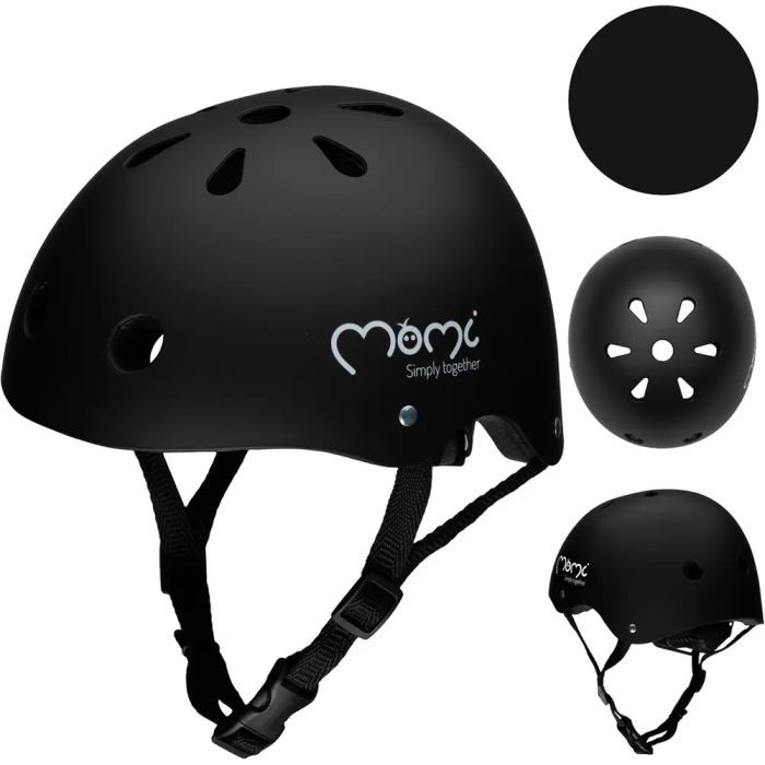 Шлем MoMi MIMI (mat black) (ROBI00062) изображение 6