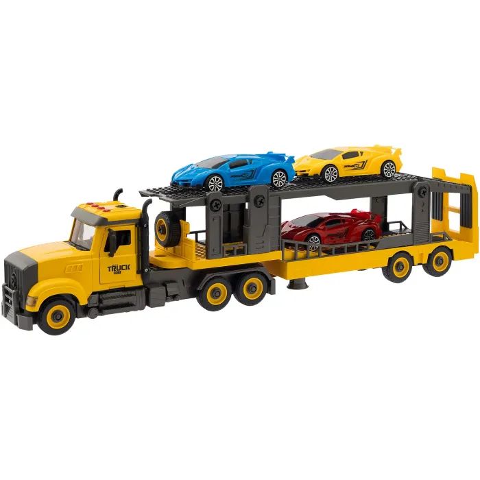 Конструктор Otamanko АВТОКОНСТРУКТОР Грузовик тягач с легковыми авто (YW9085D)