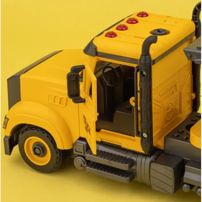 Конструктор Otamanko АВТОКОНСТРУКТОР Грузовик тягач с легковыми авто (YW9085D) изображение 5