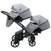 Коляска Bair 2 в 1 Kiwi DUO Soft для двійні BKP-218 сірий (681104) изображение 7