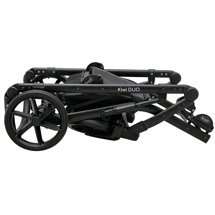 Коляска Bair 2 в 1 Kiwi DUO Soft для двійні BKP-218 сірий (681104) изображение 9
