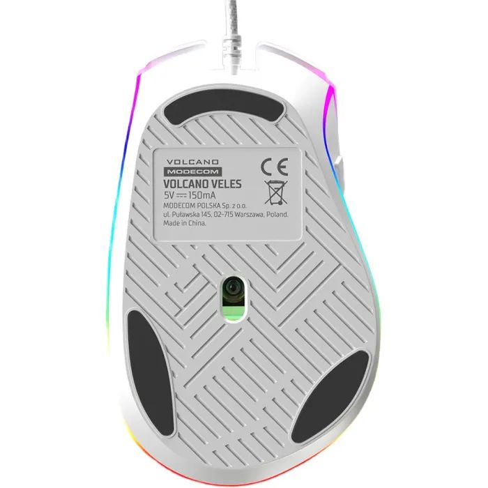 Мышка Modecom Volcano Veles USB White (M-MC-VELES-200) изображение 9