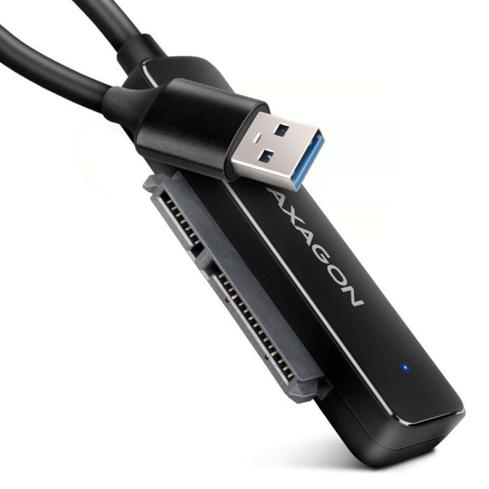 Адаптер AXAGON USB 3.0 AM to SATA 2.5" SSD/HDD 5Gbps black (ADSA-FP2A)