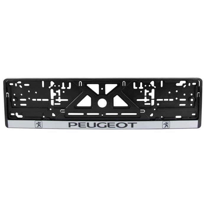 Рамка номерного знака CarLife Peugeot (NH23)