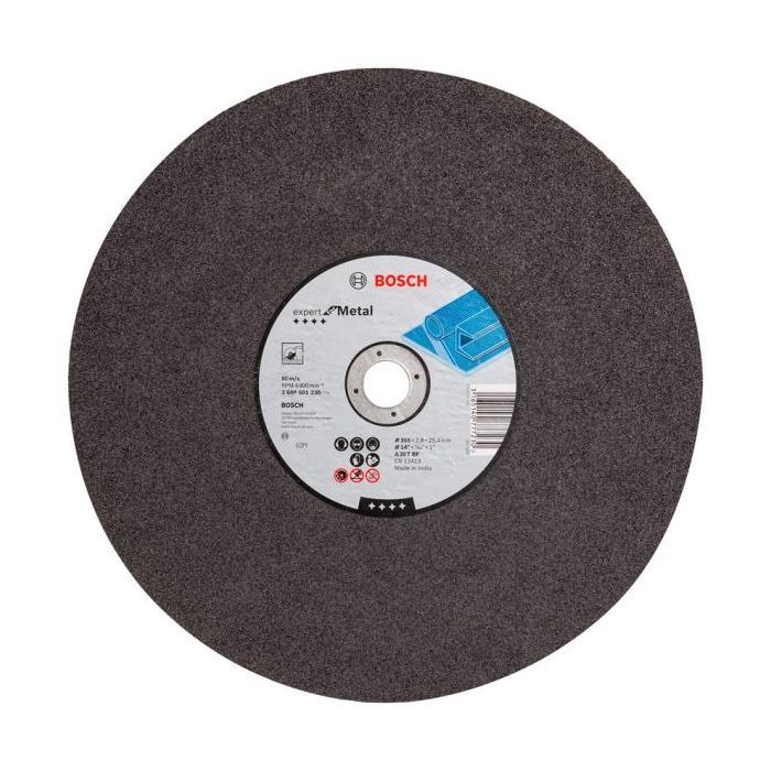 Круг відрізний Bosch Professional, для металу, 355×2.8×25.4 mm (2.608.601.238)