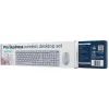 Комплект Gembird Silent Key Pro Business Wireless White (KBS-WMS-01-W-CYRL) изображение 4