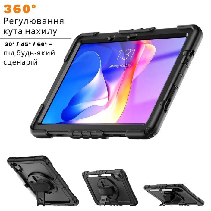 Чехол для планшета BeCover FortTab Xiaomi Redmi Pad 2 11.0" Black (715643) изображение 8