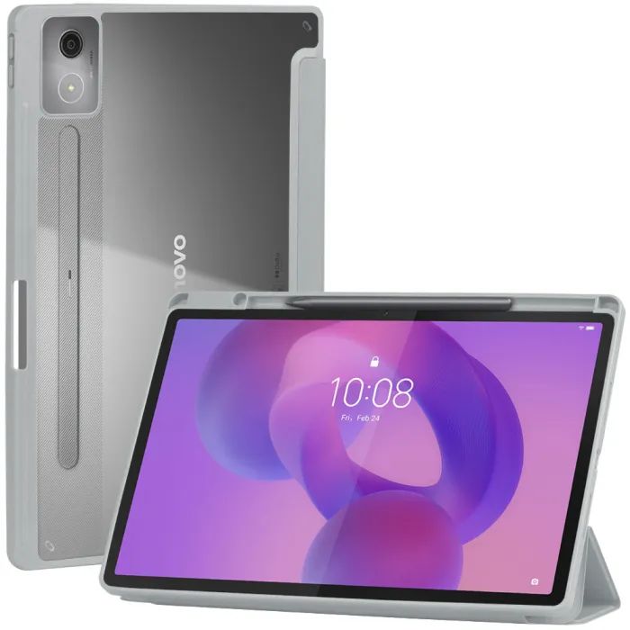 Чехол для планшета BeCover Soft Edge TPU Lenovo Idea Tab Pro 12.7" Gray (715556)