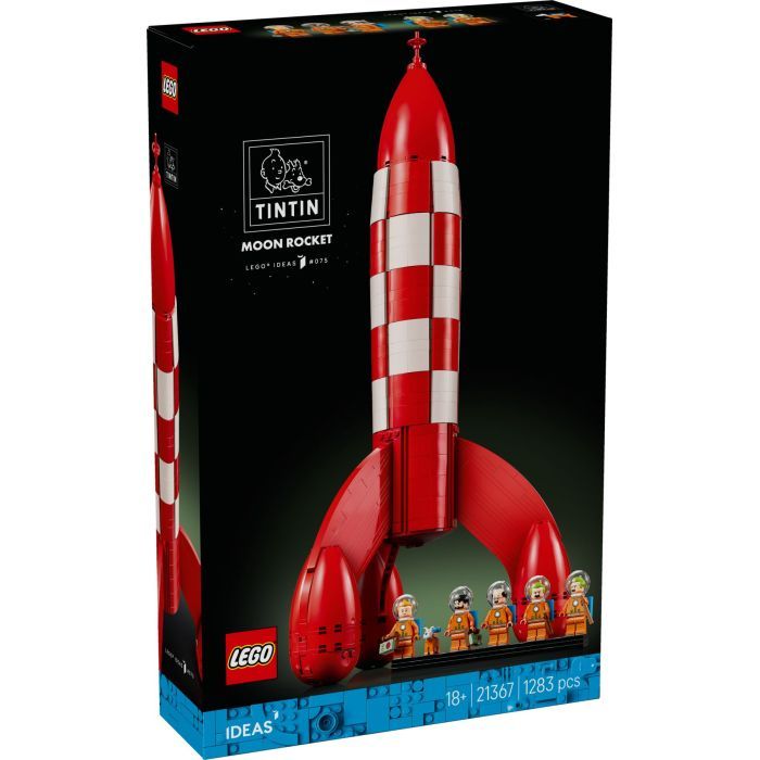 Конструктор LEGO Ideas Лунная ракета TINTIN (21367)